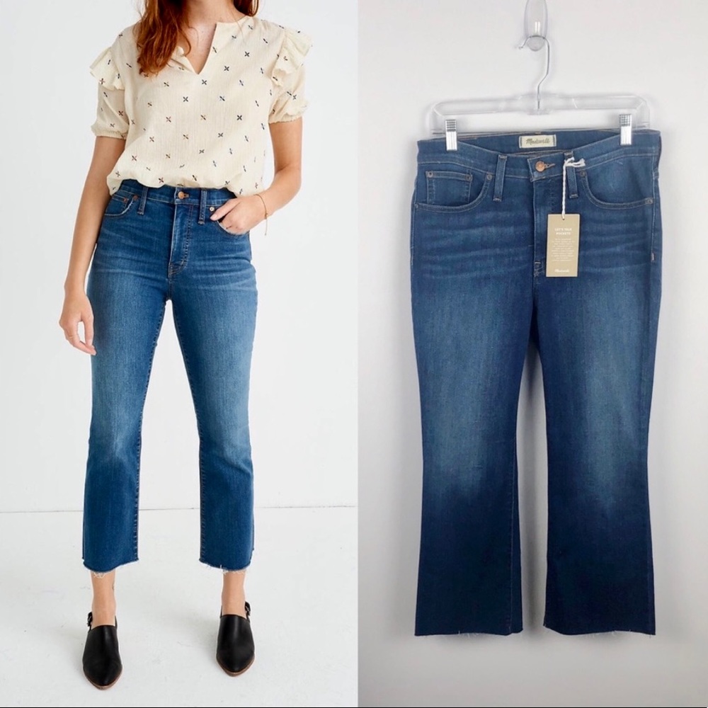 Madewell | NWT High Rise Cali Demi-Boot Jeans
